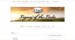 Desktop Screenshot of legacyofthelinks.com